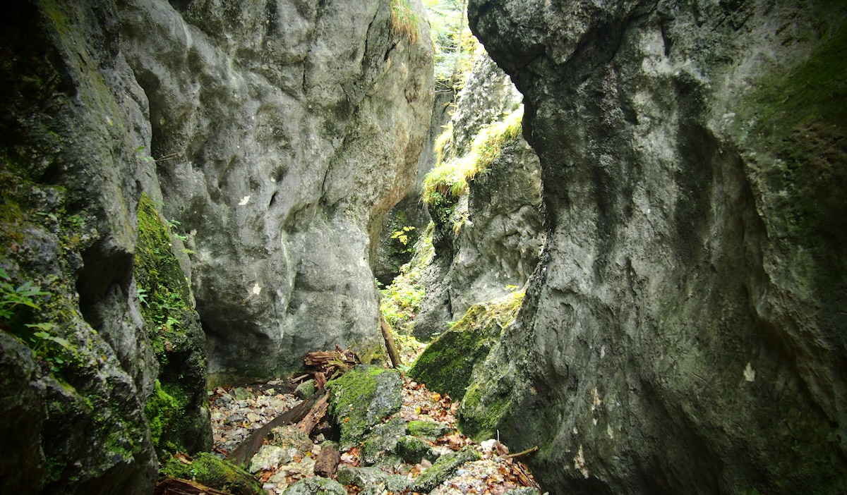 Roklina Weichtalklamm a ferrata Turmstein