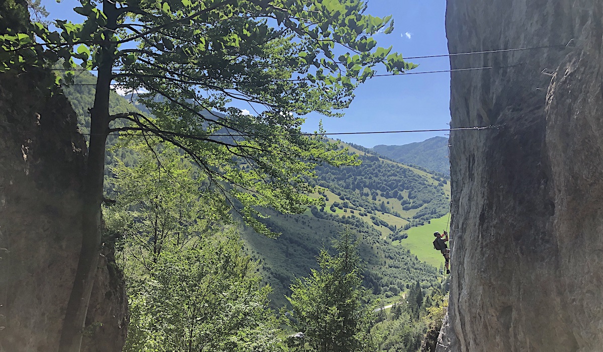 Ferrata Dve veže
