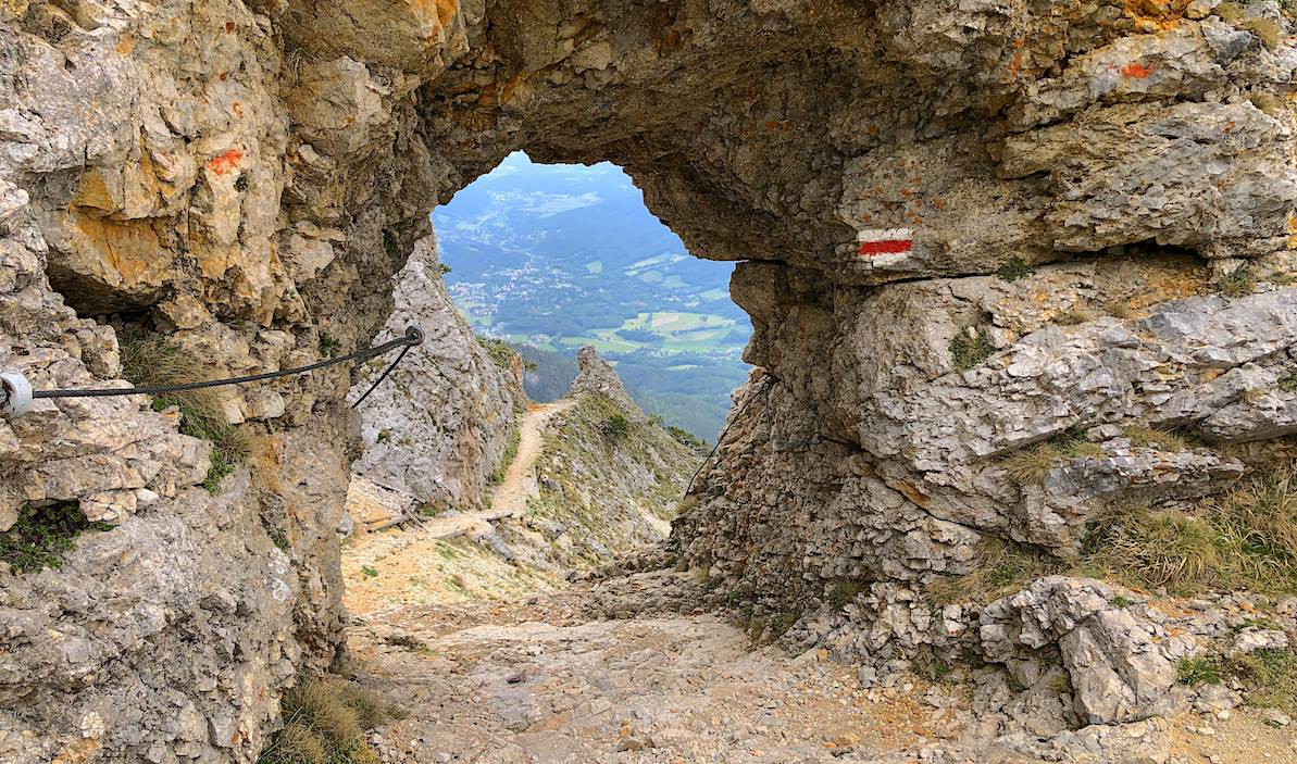 Cez Törlweg na Ottohaus