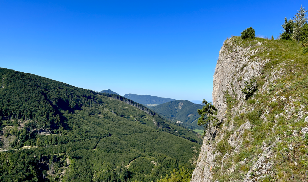 Červená skala v Strážovských vrchoch